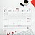Finocam Neutro Vade Calendário - Anual 2027 - Semana Vista Vertical - 420x310mm - Colado - Papel de 90g/m2 - Espaço para Notas - Cor Vermelho e Branco 780240027 - imagem 3