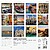 Finocam Venecia Calendário de Parede Internacional - 16 Meses 26/27 - Vista Mensal - 180x180mm - Papel de 170g/m2 - Imagens Temáticas Sortidas - Espaço para Notas - Multilíngue 781235927 - imagem 3