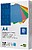 Capa de encadernacao liderpapel cartao a4 0,9mm azul fluor pack de 50 unidades Capa de encadernacao liderpapel cartao a4 0,9mm azul fluor pack de 50 unidades TE35 - imagem 3