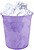 Cesto de papeis em plastico liderpapel ecouse 100% reciclado lavanda translucido 13 litros 275x285 mm Cesto de papeis em plastico liderpapel ecouse 100% reciclado lavanda translucido 13 litros 275x285 mm PJ07 - imagem 3