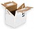 Caixa Tipo Mala com Asa Q-Connect Cartao para Envio e Transporte Cor Castanho 350X118X255 MM KF18477 - imagem 3