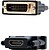 Adaptador NanoCable DVI a HDMI - 24+1/M-HDMI A/H - Cor Preta - imagem 3