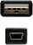 Nanocable Cabo USB-A 2.0 Macho para Mini-USB Macho 0.50m - imagem 3