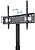 Suporte de Parede Tooq Mirage com Regulação de Altura para ecrãs 37”-70” - Cor Preta - imagem 3