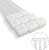 Abraçadeira Nylon 100%. Cor Branco/ Natural 7,5 x 360 mm. 100 Peças. Braçadeira Plástico, Organizador Cabos, Alta Resistência Abraçadeira Nylon 100%. Cor Natural 7,5 x 360 mm. (Saco 100 Unidades) - imagem 3