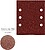 Lixa de Substituição com Velcro 114x140 mm. Com Furos Grão 120 (10 Peças) Lixa de Substituição com Velcro 114x140 mm. Com Furos Grão 120 (10 Peças) - imagem 3
