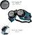 ÓCULOS Soldador COM Lentes Abatibles EN175 ÓCULOS Soldador COM Lentes Abatibles EN175 - imagem 3