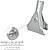 Garra Para Escova Varredora, Cabo Ø 28 mm. para Escovas De 55 A 70 mm. Suporte Escova Varredora, Garra Para Escova Varredora - imagem 3
