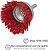 Escova de Nylon Copo Ø 75 mm. 1/4”. Escova de Lixar Nylon. Escova para Berbequim de Nylon, Escova de Arame Abrasiva de Nylon - imagem 3