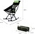 Innovagoods Trillow Cadeira de Campismo 2 em 1 Dobrável - Suporta 120Kg - Bolso Lateral - Saco de Transporte V0104049 - imagem 3