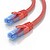 Cabo de Rede Aisens RJ45 Cat.6 UTP AWG26 CCA - 1,0m - Cor Vermelha - imagem 3