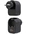 Regleta de Parede Multifuncional Aisens com 1 Toma + 1xUSB-C 20W PD3.0 - 1xUSB-A 20W QC3.0 - Cor Preta - imagem 3