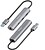 Hub USB Aisens ASUC-4P035-GR/ 1xUSB Tipo-C/ 2xUSB/ 1xRJ45/ Cinzento - imagem 3