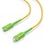 Aisens Cabo Fibra Ótica Patch Cord G657A2 3.0 9/125 SMF Simplex CPR Dca LSZH - SC/APC-SC/APC - 10M - Cor Amarelo A152-0984 - imagem 3