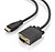 Aisens Cabo Conversor HDMI para SVGA - Comprimento 1.5m - HDMI Macho - HDB15 Macho - Suporta Resoluções até 1080P - Plug and Play - Cor Preto A122-1011 - imagem 3