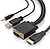 Aisens Cabo Conversor HDMI para SVGA+Áudio - Comprimento 1m - HDMI Macho - HDB15 Macho - Jack 3.5mm Macho - USB-A Macho - Suporta Resoluções até 1080P - Plug and Play - Cor Preto A122-1013 - imagem 3