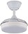 Ventilador de Teto LED 3CCT Pás Retráteis Hornet 32 W 3195 lm Branco, Pás Ø56 cm, Plafonier Ø26 cm, Altura 34 - 44 cm G-33050 - imagem 3