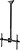 Suporte de Techo Giratório, Inclinável, Extensível e Nivelável Aisens - para TV (37”-70”) - Preto - imagem 3