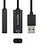Conversor USB-A para Áudio 48KHz Aisens - USB-A/M-JACK 3.5/H - 10cm - Cor Preta - imagem 3