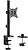 Suporte de Mesa Eco Giratório e Inclinável Aisens para Monitor/TV (17-32 polegadas) - 9kg - imagem 3