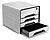 Bloco classificador de gavetas cep smoove secure com fechadura 4 gavetas cor branco/preto 288x360x270 mm Bloco classificador de gavetas cep smoove secure com fechadura 4 gavetas cor branco/preto 288x360x270 mm 1073110511 - imagem 4