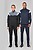 Sweatshirt 1/2 fecho de desporto unissexo PA387 - imagem 4