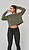 Sweatshirt “crop” com decote redondo de senhora PA395 - imagem 4