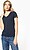 T-shirt de malha piqué de senhora com decote V K394 - imagem 4