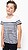 T-shirt estilo marinheiro Bio com decote redondo para criança K3035 - imagem 4