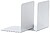 Apoyalibros metalico maul aluminio 100x100x130 mm Apoyalibros metalico maul aluminio 100x100x130 mm 3527508 - imagem 4