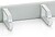 Guia de Cabos EQUIP P/Servidor 19”1U 5 brackets - 327312 EQP-327312 - imagem 4