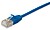 Cabo de rede equipado com latiguillo RJ45 F - FTP Cat6a 0,5m azul 606133 - imagem 2