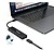 Hub de equipamento USB tipo C 5 em 1 - 4 portas USB 3.2 1 hub USB - C x 2 USB - A x 2 128964 - imagem 4