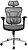 Silla De Oficina Ergonomica Equip 651050 Premium Color Gris Tapiceria Malla 5 Posiciones - imagem 4