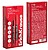 ErichKrause Rotulador Permanente Double P-80 - Ponta de bala de 1.65mm - Ponta de agulha de 0.45mm - Resistente à água e à luz - Multissuperfície - Corpo redondo - Cor vermelha EK48185 - imagem 4