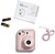 Câmara Instantânea Fujifilm Instax Mini 12 Rosa Claro - Tamanho da Imagem 62x46mm - Flash Automático - Exposição Automática - Pequeno Espelho para Selfies - Modo Macro 16806107 - imagem 4