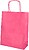Saco de papel basika celulose rosa s com asa torcida 240x320x10 mm Saco de papel basika celulose rosa s com asa torcida 240x320x10 mm KF03749 - imagem 4
