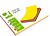 Bloco de Notas Magneticas Q-Connect 70X100 MM 100 Folhas 5 Cores Fluorescentes KF14524 - imagem 4