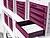 Bloco Classificador de Secretaria Liderpapel 37X30,5X21,5 CM Bandeja Organizadora Superior 5 Gavetas Bordeaux Opaco FM06 - imagem 4