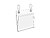 Suporte porta precos q-connect com 2 furos e clip para cesto metalico etiqueta 39x60 mm semi-transparente Suporte porta precos q-connect com 2 furos e clip para cesto metalico etiqueta 39x60 mm semi-transparente KF19301 - imagem 4