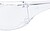 3M Virtua AP Óculos de Segurança - Antiriscos - Lente e Armação Incolor - Proteção UV - Cor Transparente 3M7100331459 - imagem 4