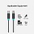 Cabo de Microfone XLR Vention - Conectores Banhados a Ouro - Condutor de Bronze Esmaltado - Cor Preta BBFBJ - imagem 4