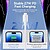 Cabo Vention USB 2.0 Tipo C a Lightning - Conector Niquelado - Potência 27W - Corrente 3A - Cor Branco - imagem 4