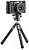 TABLEPODKIT : BENRO TablePod Tripod Kit Dobrável até aos 22.2cm, este tripé têm um bom tamanho para levar em viagem e é perfeito para fotografia, auto-gravação, videoconferências virtuais e muito mais - imagem 4