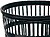 Cesto de Papeis Plastico Preto 275 X 275 MM Capacidade para 15 Litros 119-N - imagem 4