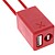 Philo - Keychain Lightning Cable 20cm (red) SS50536 - imagem 4