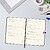 Finocam Agenda Minimal de Capa Dura Internacional - 18 Meses - Semana Vista Horizontal - Formato M5 - 140x190mm - Papel Creme de 80g/m2 - Bolso Interior - Fecho com Elástico - Cor Preto 636110327 - imagem 4