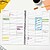 Agenda Finocam Espiral Basics Year - Anual 2027 - Semana Vista Vertical - Formato E40 - 210x297mm - Espiral - Capa de Polipropileno - Esquinas Microperfuradas - Papel de 80g/m2 - Cor Negra 742046027 - imagem 4