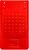 Calculadora liderpapel de bolso xf11 8 digitos solar e pilhas cor vermelho 115x65x8 mm - imagem 4