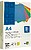 Capa de encadernacao liderpapel cartao a4 0,9mm amarelo fluor pack de 50 unidades Capa de encadernacao liderpapel cartao a4 0,9mm amarelo fluor pack de 50 unidades TE34 - imagem 4